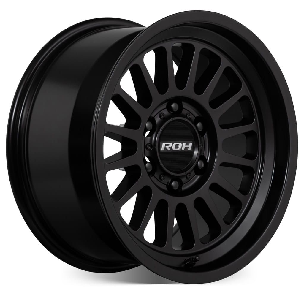 ROH APOLLO MATT BLACK Size:17x9 PCD:6/139.7 ET:40