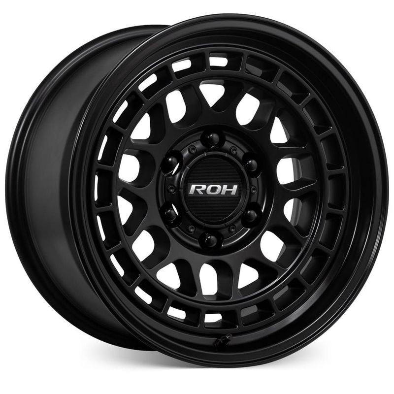 ROH LOTUS MATT BLACK Size:17x9 PCD:6/139.7 ET:12