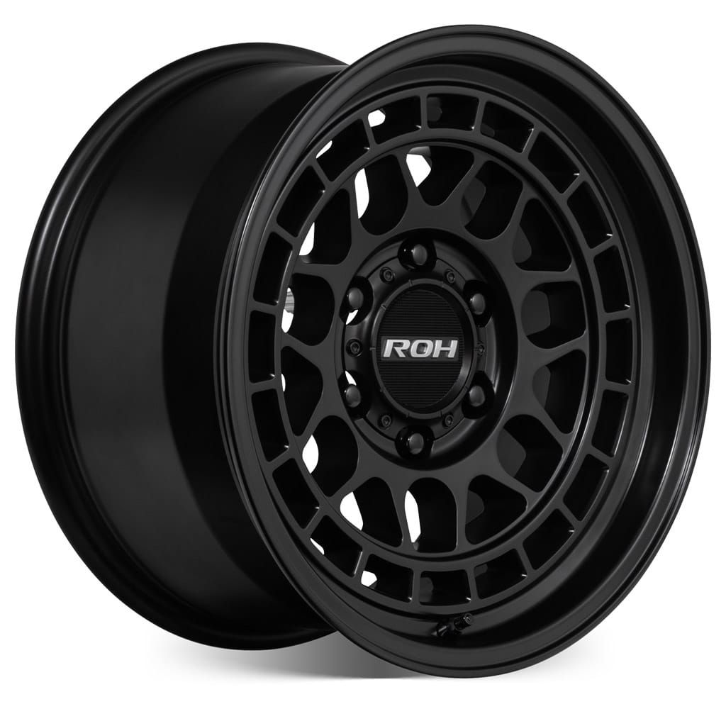 ROH LOTUS MATT BLACK Size:17x9 PCD:6/139.7 ET:12