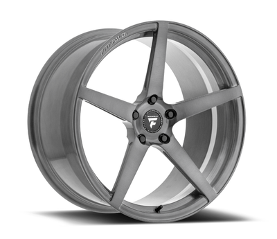 FITTIPALDI FORGED FSF02 - BRUSHED FACE DARK TINT / CLEAR GLOSS 20 x 9 ET: 20P - PCD: BLANK - 4 OR 5 STUD