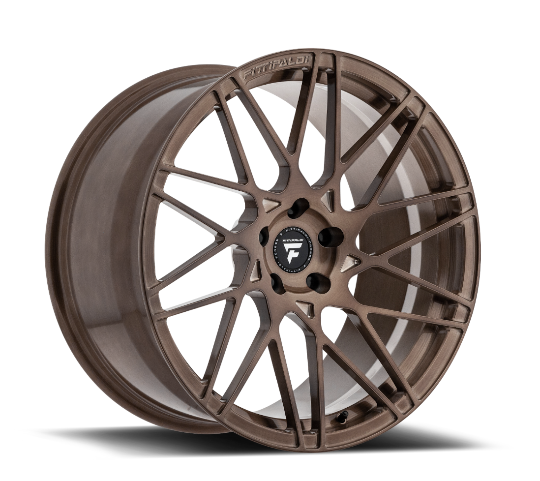 FITTIPALDI FORGED FSF03 - BRUSHED FACE BRONZE TINT / CLEAR GLOSS 20 x 9 (LEFT SIDE) ET: 35P - PCD: BLANK