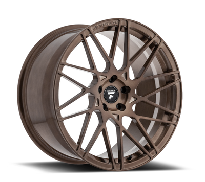 FITTIPALDI FORGED FSF03 - BRUSHED FACE BRONZE TINT / CLEAR GLOSS 20 x 9 (RIGHT SIDE) ET: 20P - PCD: BLANK - 4 OR 5 STUD