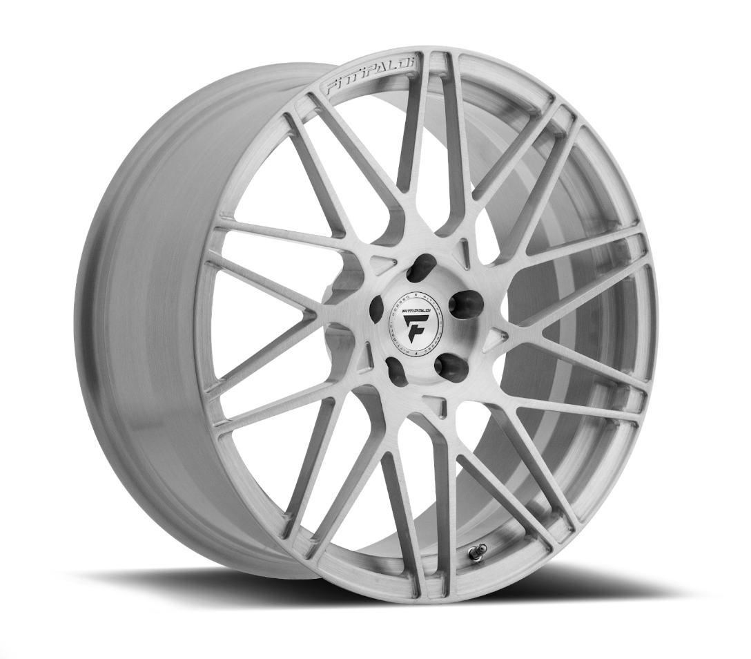 FITTIPALDI FORGED FSF03 - BRUSHED FACE SILVER / CLEAR GLOSS 20 x 10.5 (LEFT SIDE) ET: 38P - PCD: BLANK