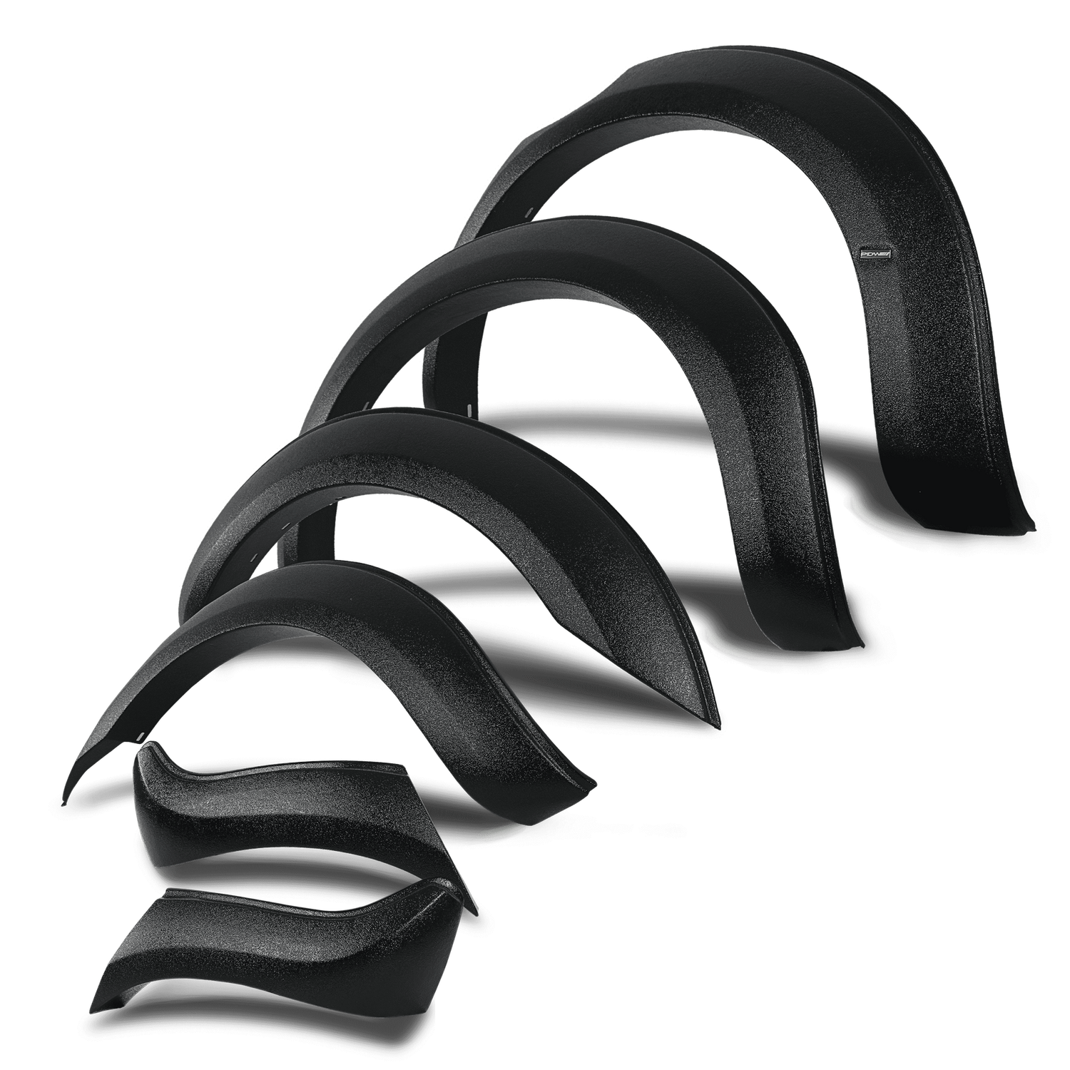 6" FLARE KIT - FORD RANGER PX3 ROUGH BLACK (NO SENSOR)