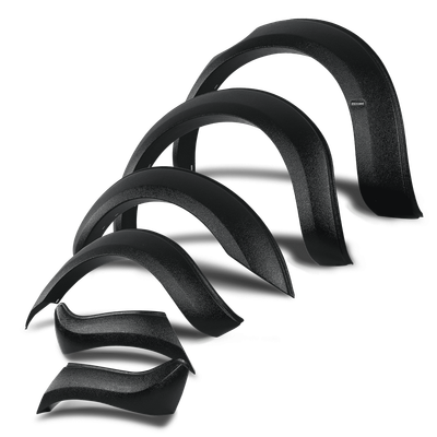 6" FLARE KIT - FORD RANGER PX3 ROUGH BLACK (NO SENSOR)