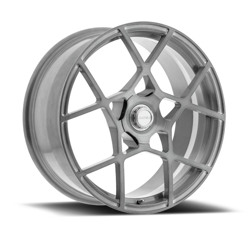 FITTIPALDI FORGED FSF01 - BRUSHED FACE DARK TINT / CLEAR GLOSS 20 x 9 ET: 35P - PCD: BLANK - 5 STUD