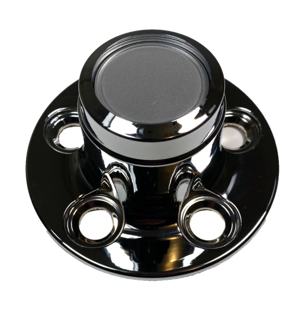 FORD FALCON SKULL CAP STYLE CENTER CAP - CHROME