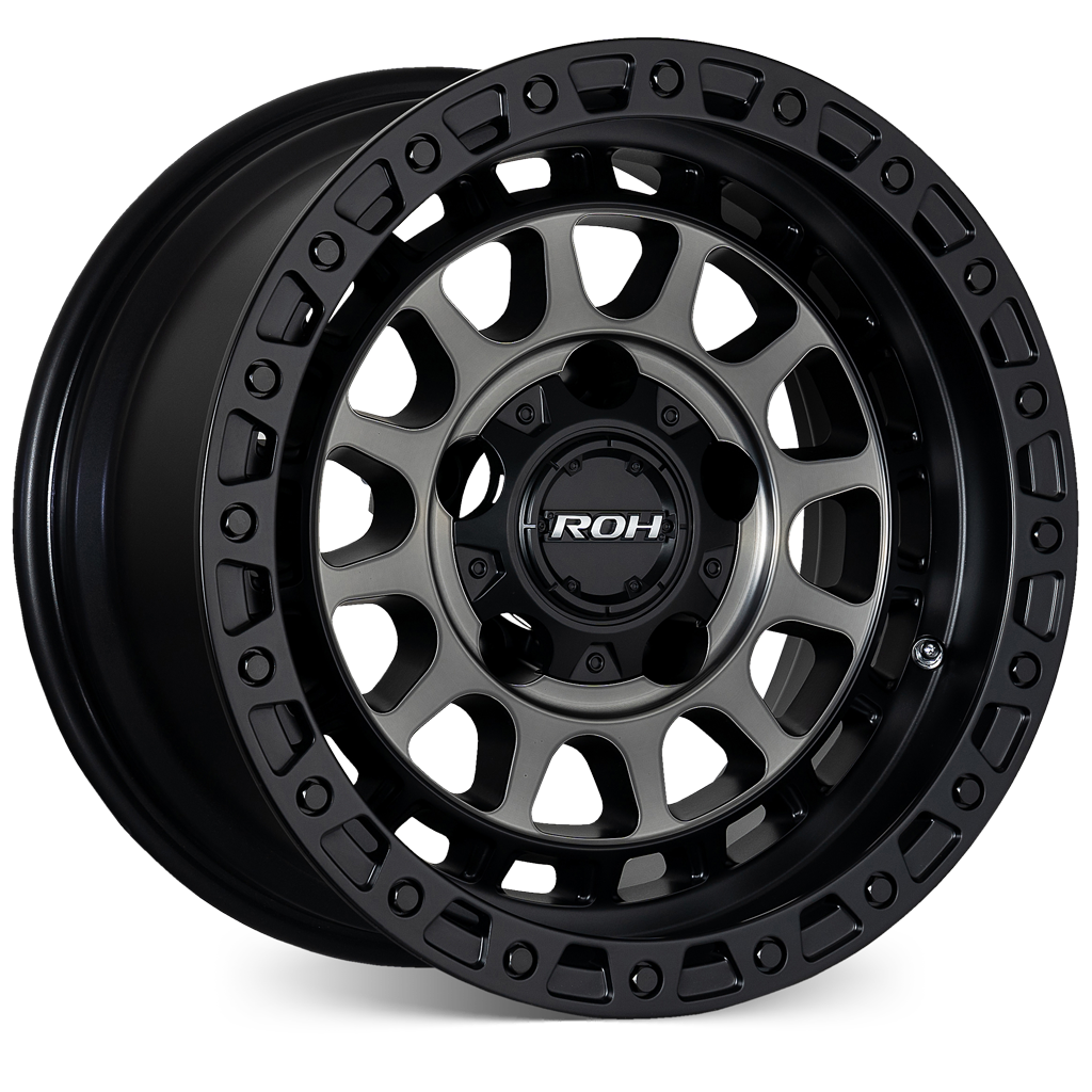 ROH ASSAULT MATT BLACK / GRAPHITE Size:18x9 PCD:6/139.7 ET:25