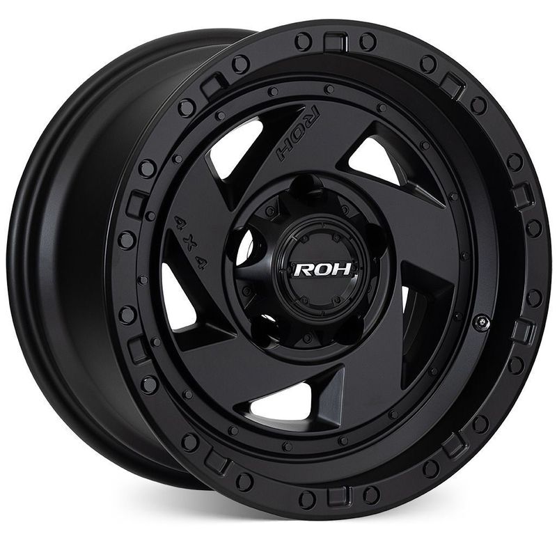 ROH VULCAN Matt Black Size:17x9 PCD:5/150 ET:-12