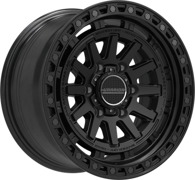 WARRIOR GLADIATOR SATIN BLACK Size:17X8.5 PCD:6/139.7 ET15