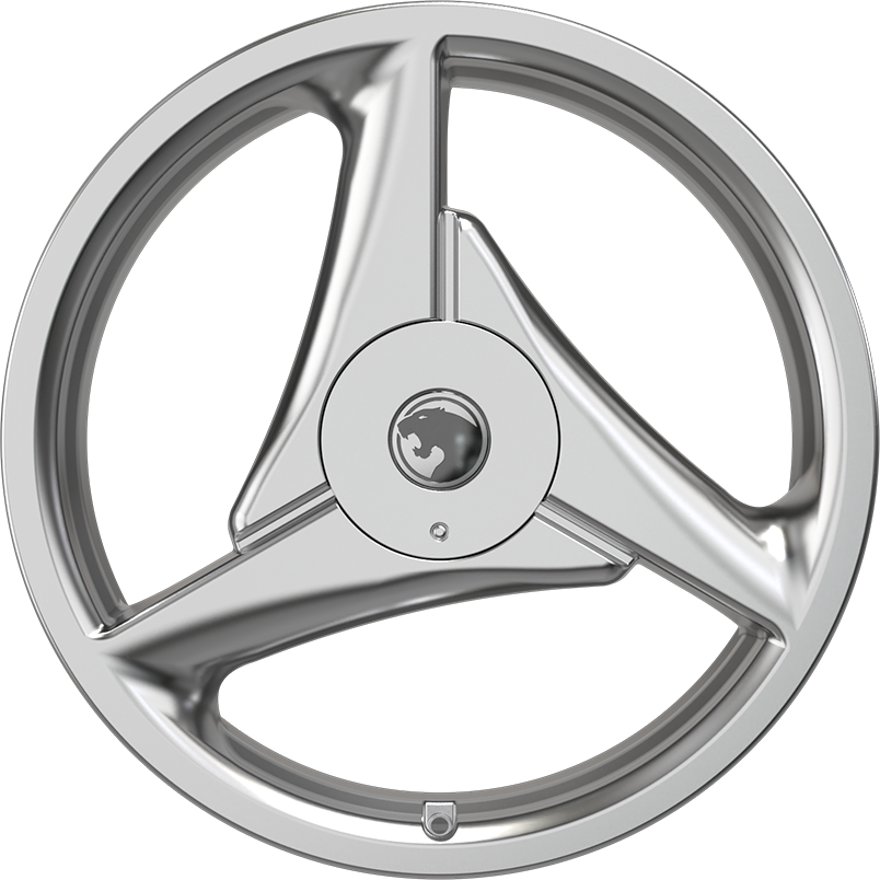 PANTHERA TRI-SPOKE SILVER 20X8.0J PCD: 5/120 ET: 42