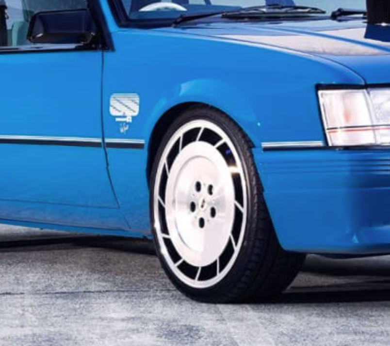 AERO (LH) GLOSS BLACK/MACHINED 19X8.0J PCD: 5/120 ET:38