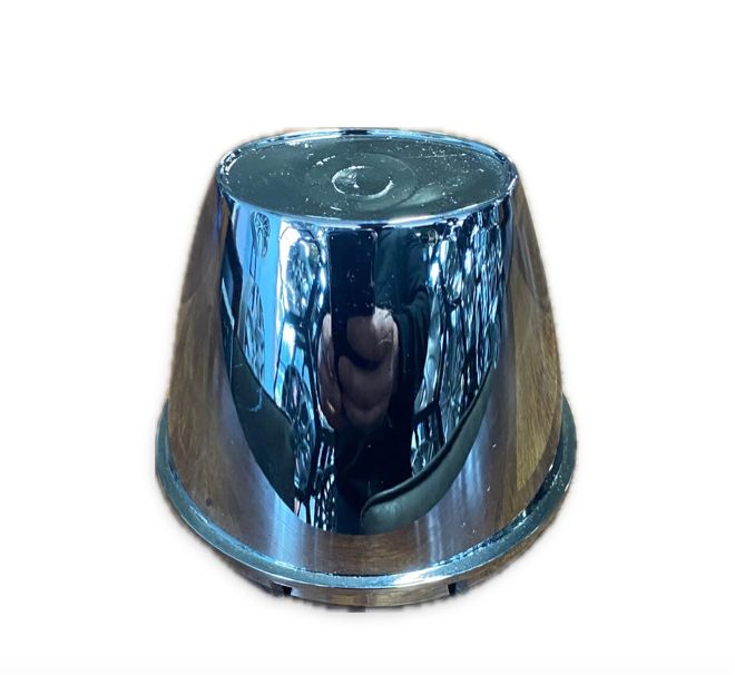 CLASSIC OVAL STYLE CHROME PUSH IN CENTER CAP