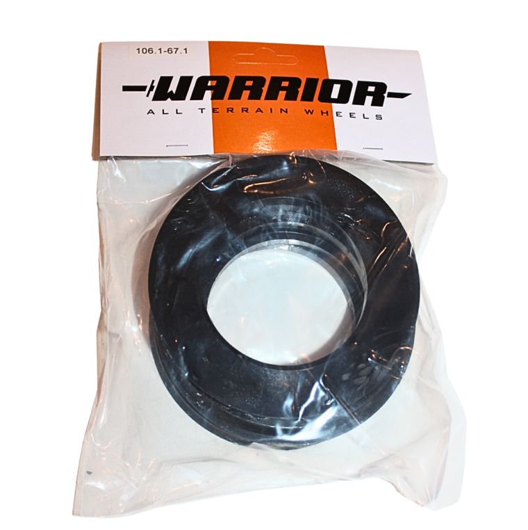 WARRIOR WHEEL HUB RINGS - 67.1mm INNER DIAMETER - 106.1mm OUTER DIAMETER  - SET OF 4