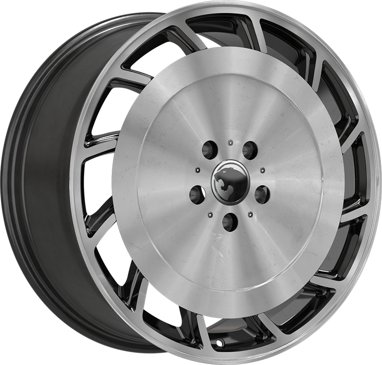 PANTHERA AEROZ (LH) GLOSS BLACK/MACHINED 20X9.5J PCD: 5/120 ET: 45P *ARRIVING LATE OCTOBER*