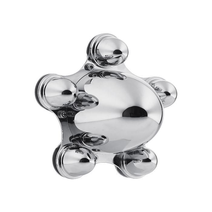 CHROME STEEL SPYDER CAP 5/114.3 (5x4.5) FOR RAT ROD / DTOWN
