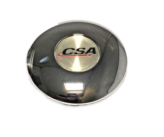 CSA DOMED 4X4 PLASTIC CHROME CENTER CAP