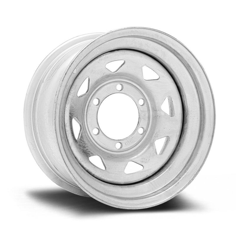 TRAILER STEEL SUNRAYSIA GALVANISED Size:13x4.5 PCD:5/108 ET:0 (EARLY HOLDEN HUBS)