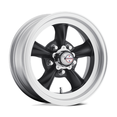 AMERICAN RACING 'BULLIT STYLE' VN105 TORQ THRUST D BLACK/MACHINED LIP Size:15x7 PCD:5/114.3 ET:6N AMERICAN RACING 'BULLIT STYLE' VN105 TORQ THRUST D BLACK/MACHINED LIP Size:15x7 PCD:5/114.3 ET:6N