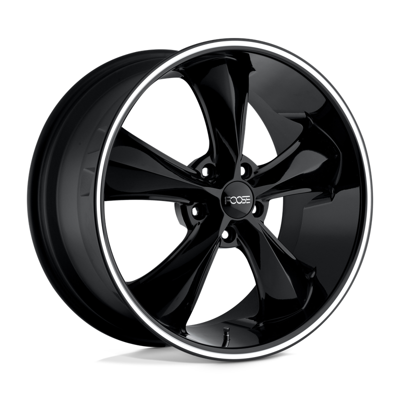 FOOSE LEGEND GLOSS BLACK/MILLED Size:20x8.5 PCD:5/114.3 ET:32P
