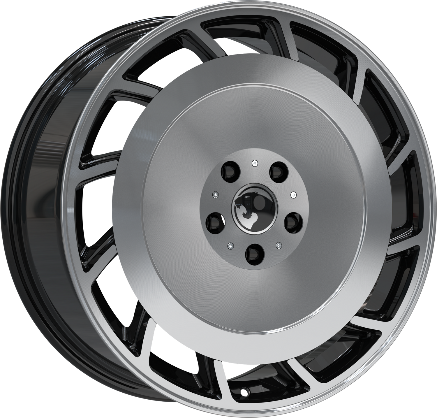 PANTHERA AEROZ (LH) GLOSS BLACK/MACHINED 20X8.5J PCD: 5/120 ET:36P