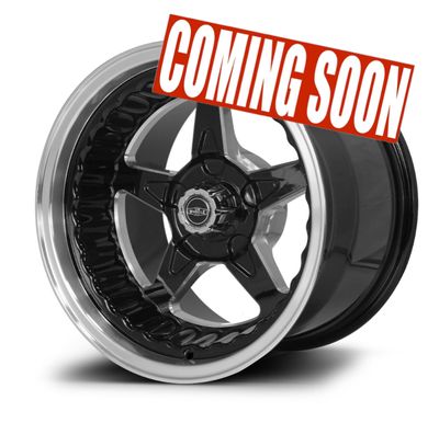 CTM MUSCLE DRAGSTAR BLACK/MILLED MACHINED LIP Size:15x8J PCD:5/120 ET:34.5 (HOLDEN COMMODORE FITMENT)