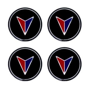 VALIANT BLACK/CHROME/RED/BLUE DECAL - SET OF 4