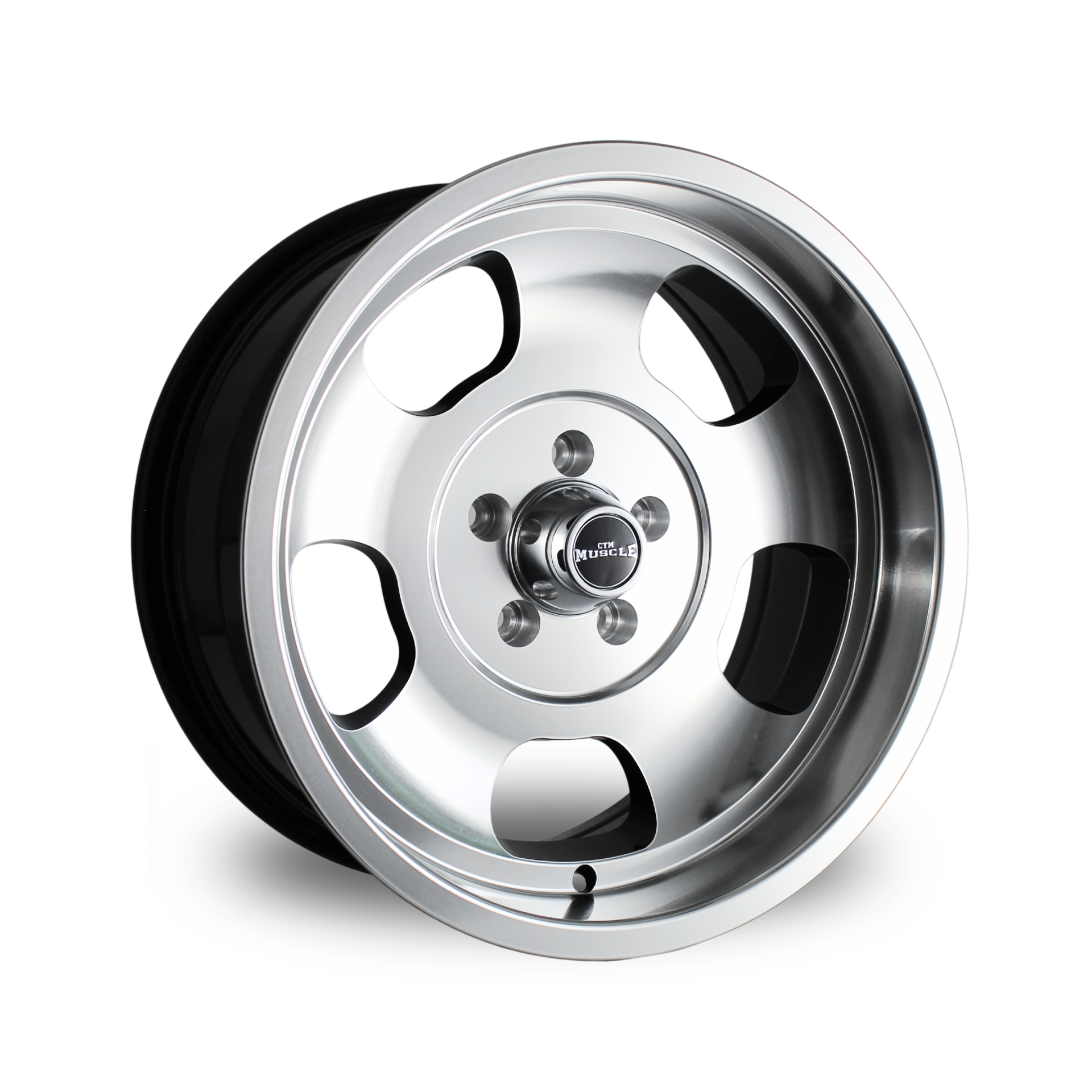 CTM MUSCLE ELIMINATOR MACHINED/GUNMETAL WINDOWS Size:17x10 PCD: BLANK ET: 26N - 0