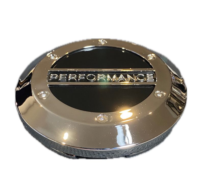 PERFORMANCE 4X4 CHROME PLASTIC PUSH IN FLIP TOP EMBOSSED CENTER CAP PERFORMANCE 4X4 CHROME PLASTIC PUSH IN FLIP TOP EMBOSSED CENTER CAP