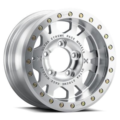 ULTRA UX103 PRO-LITE SILVER/MACHINED FACE  ZINC BOLTS Size:17X9.0 PCD:6/139.7 ET12P