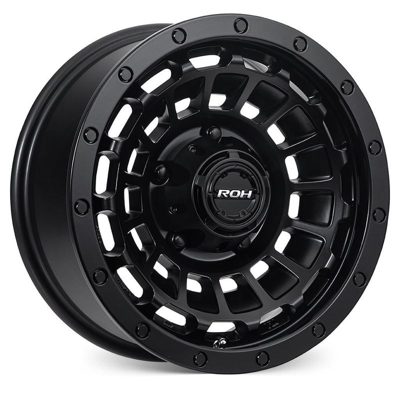 ROH One Twenty Matt Black Size:15x6 PCD:5/139.7 ET:0