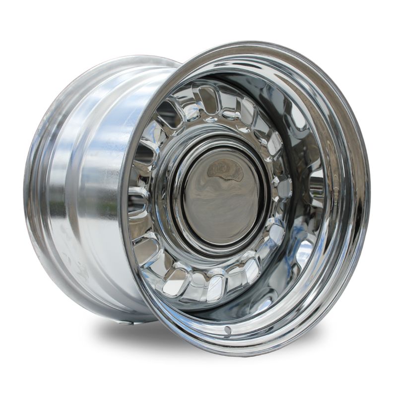 CTM MUSCLE 12 SLOT CHROME Size:15x10J PCD:5/114.3 ET:6N