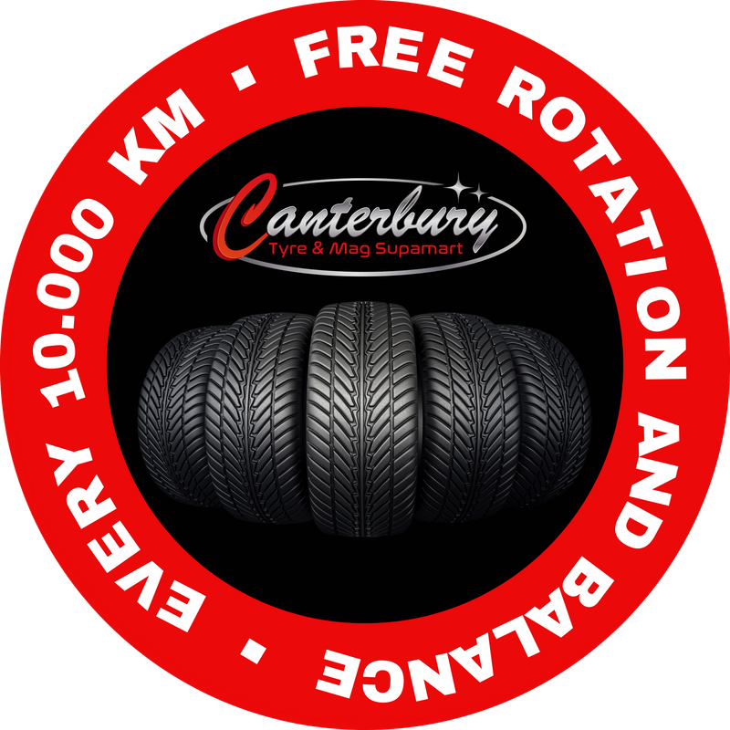 FREE TYRE ROTATION & BALANCE EVERY 10,000KM