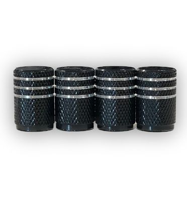 CTM MUSCLE COLOURED ALUMINIUM VALVE CAP - SET 4
