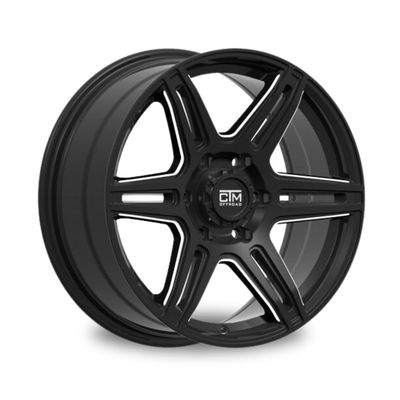 CTM SELECT+ DEALER GLOSS BLACK MILLED Size:18X8.0 PCD:6/139.7 ET38P