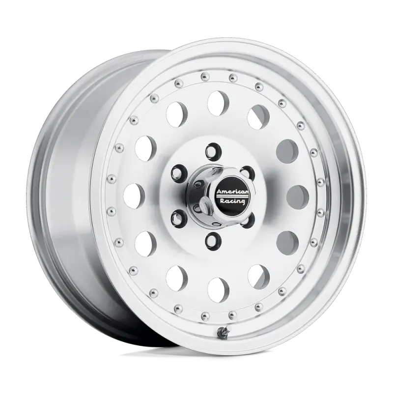 AMERICAN RACING AR62 OUTLAW II SILVER / MACHINED Size:15x8 PCD:5/139.7 (5/5.50) ET:-19