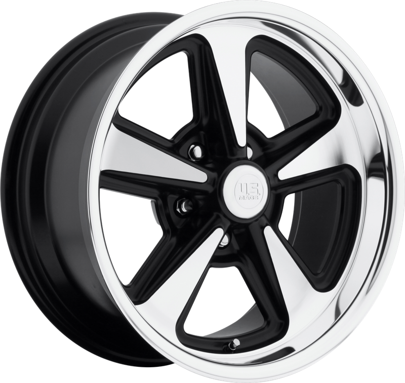 US MAGS BANDIT (U109) MATTE BLACK / MACHINED Size:18x8 PCD:5/114.3 ET:1P US MAGS BANDIT (U109) MATTE BLACK / MACHINED Size:18x8 PCD:5/114.3 ET:1P