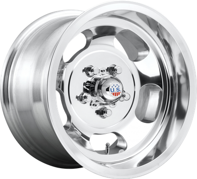 US MAGS INDY (U101) POLISHED Size:15x5 PCD:5/114.3 ET:-12
