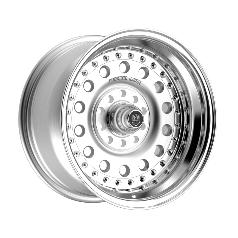 CENTER LINE PRO STOCK 2.0 BRUSHED ALUMINIUM / POLISHED Size:15X8.0 PCD:BLANK ET0