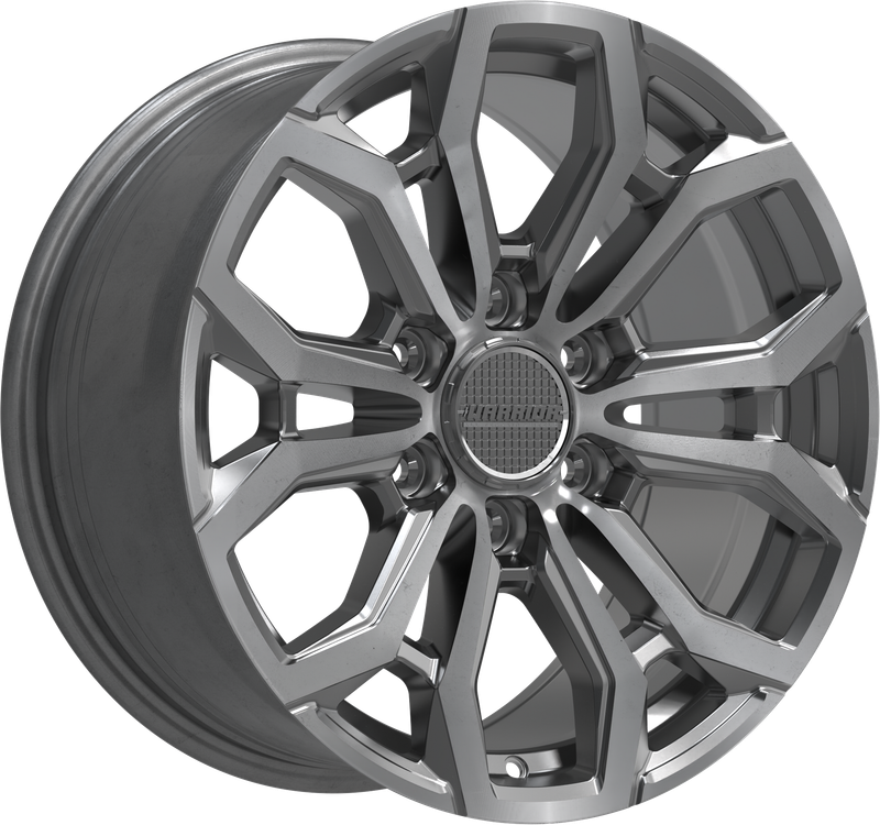 WARRIOR THOR GUNMETAL / BRUSHED Size:18X9.0 PCD:6/139.7 ET38P