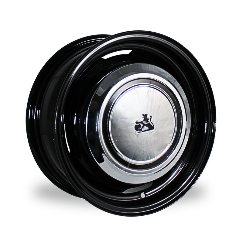 RETRO STEEL GLOSS BLACK Size:14X5.0 PCD:5/120.65 ET16