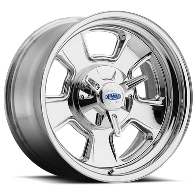 CRAGAR STREET PRO CHROME Size:15x7.0 PCD:5/114.3 - 5/120.65 ET-13 (FORD/HOLDEN HQ/CHEV FITMENT)