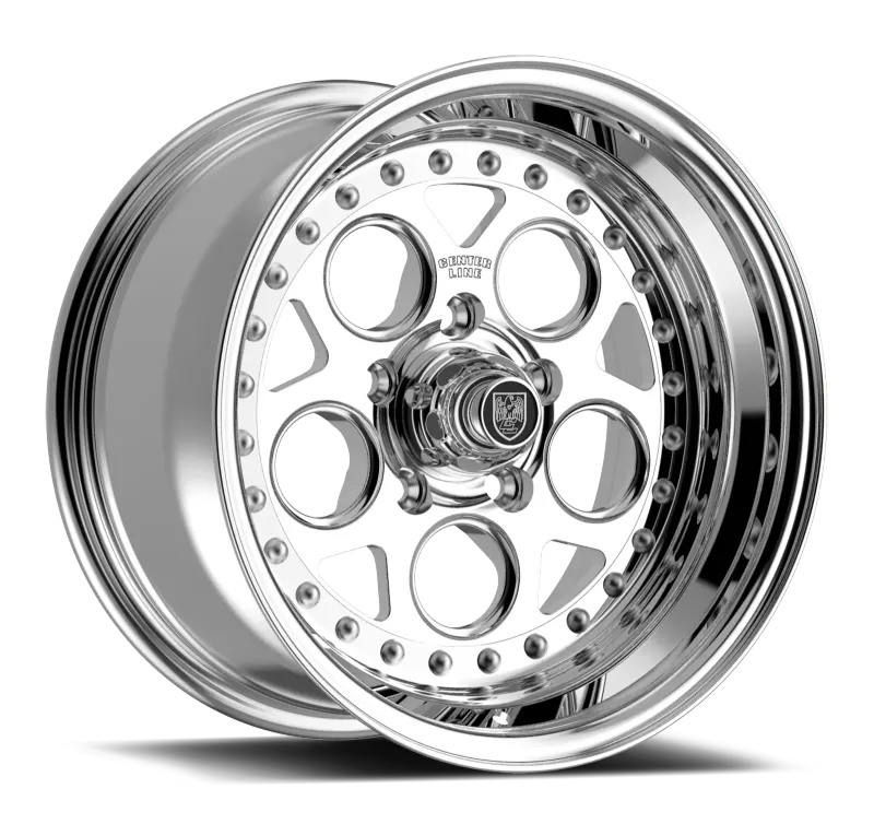 CENTER LINE REV 2.0 POLISHED Size:15X8.0 PCD:5/114.3 ET0