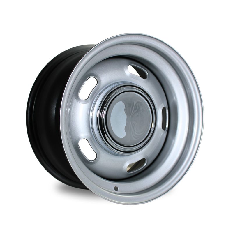 CTM MUSCLE 5 SLOT SILVER Size:15x8 PCD:5/114.3 ET:0