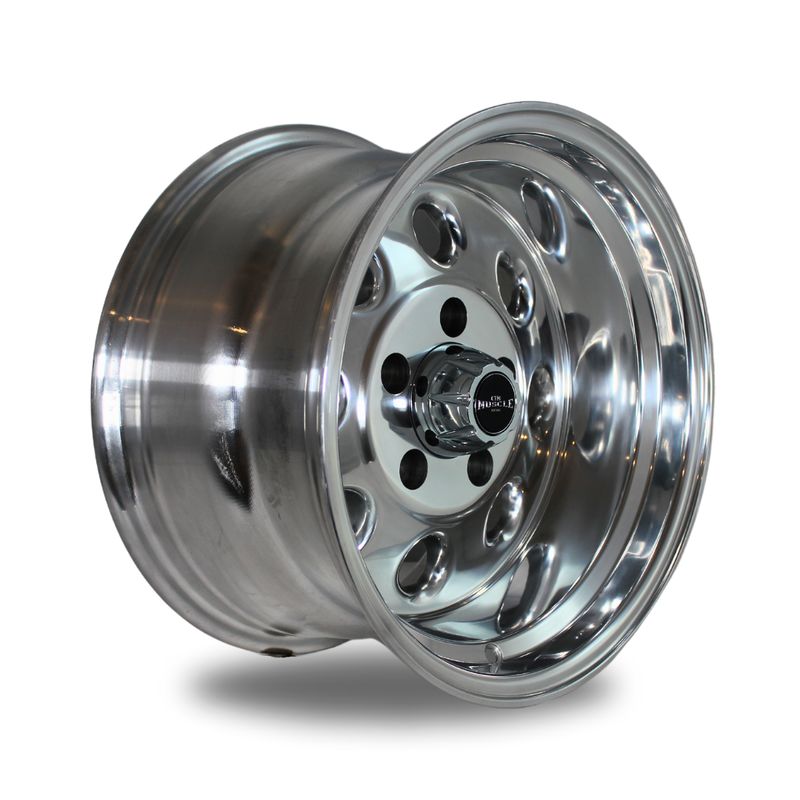 CTM MUSCLE DRAG LIGHT POLISHED DEEP DISH Size:15X8.5 ***CUSTOM FITMENT***