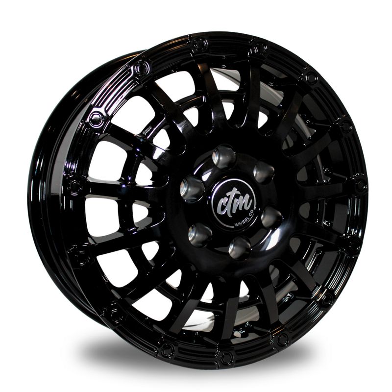 CTM SELECT+ CARGO HD GLOSS BLACK Size:16X6.5 PCD:5/130 ET52