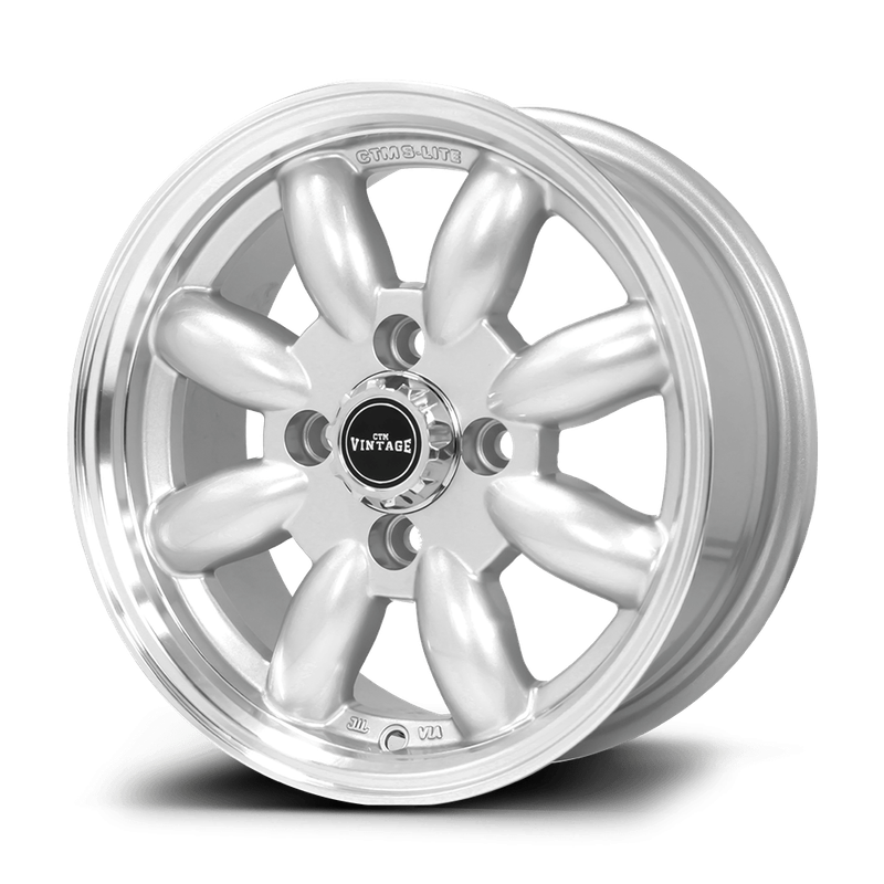 CTM MUSCLE S-LITE SILVER / MACHINED LIP Size:13x7J ***CUSTOM FITMENT***