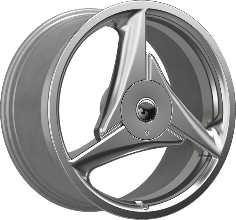 PANTHERA TRI-SPOKE SILVER 20X8.0J PCD: 5/120 ET: 42P PANTHERA TRI-SPOKE SILVER 20X8.0J PCD: 5/120 ET: 42P