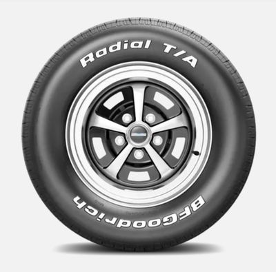 RAISED WHITE LETTERING TYRES