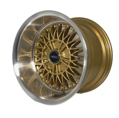 CTM MUSCLE SPIDER GOLD / MACHINED LIP Size:15x10J ***CUSTOM FITMENT***